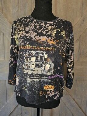 Jane Ashley Halloween Top sz Medium